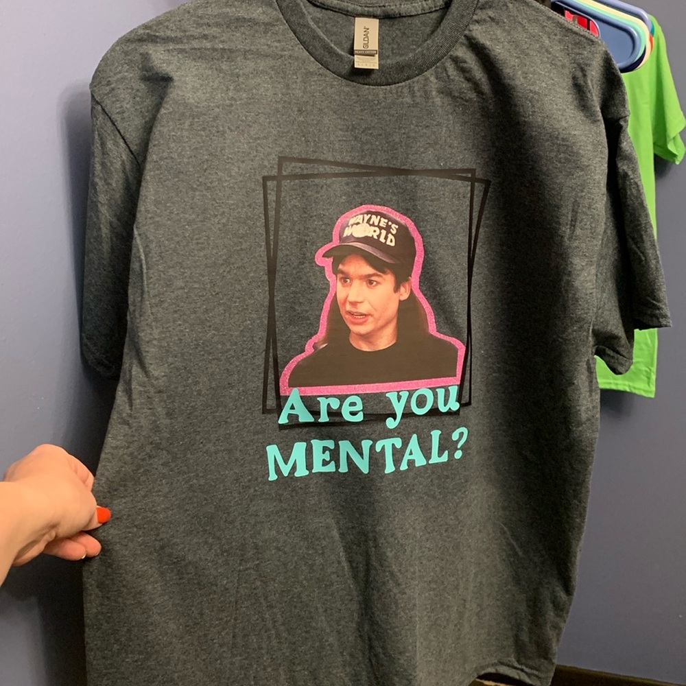 NEW!  ARE YOU MENTAL tee